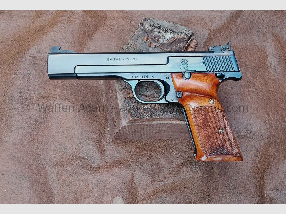 Smith & Wesson	 Modell 41, 5 1/2 ", Sport Pistole 1977