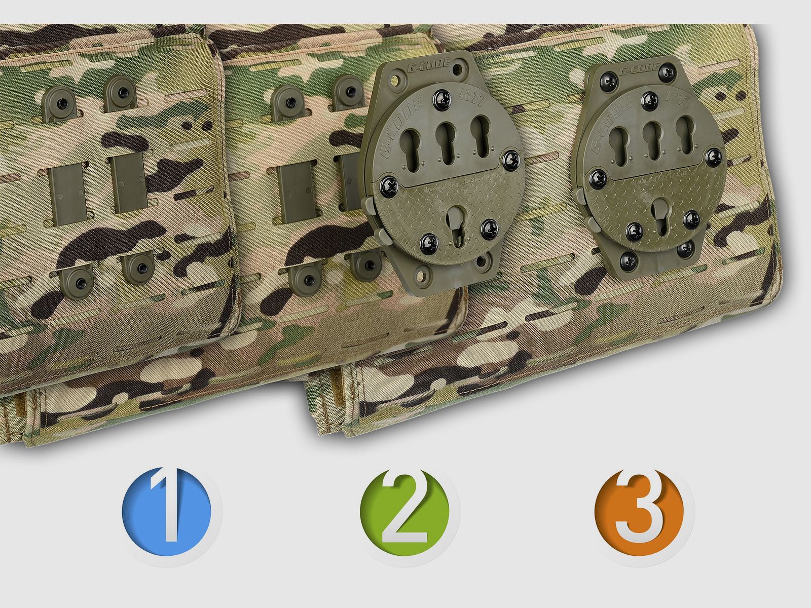 G-Code RTI Battle Belt Molle Adapter, Bild 5 von 13
