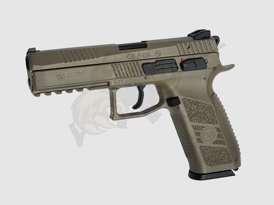 CZ P-09 Polymer Slide GBB FDE -F-