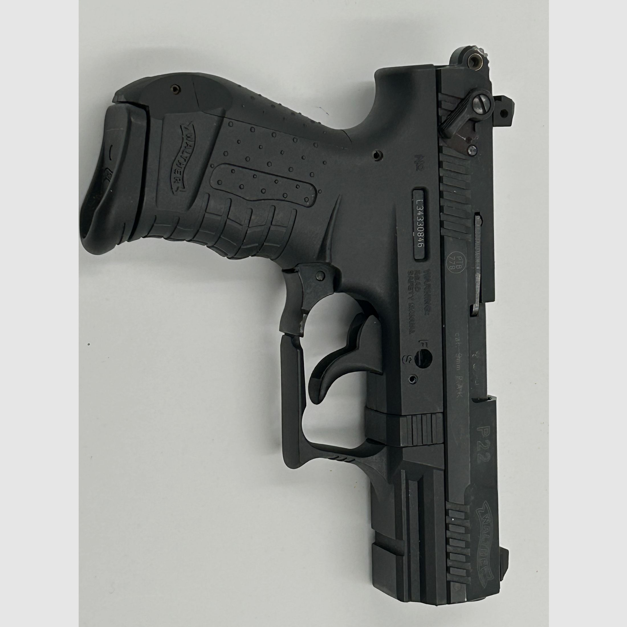 Walther P22 schreckschuss-pistool
