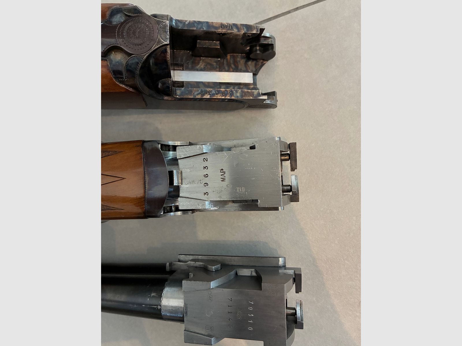 Perazzi MX8 over-and-under shotgun 12/70 system color-hardened skeet and hunting barrel