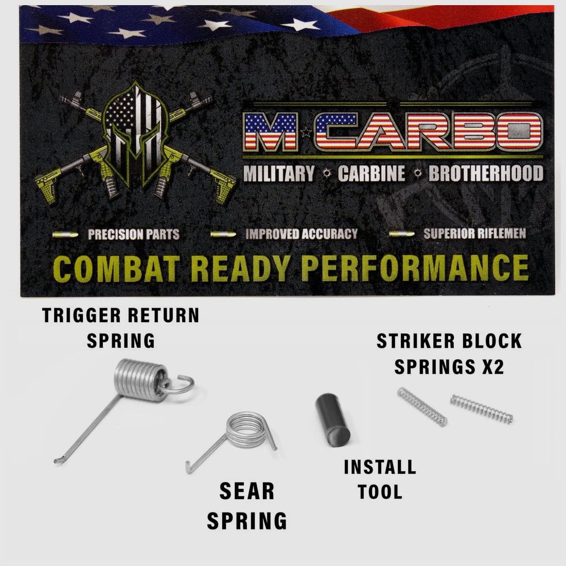MCarbo Ruger MAX 9 trekkerveerset, afbeelding 1 van 2