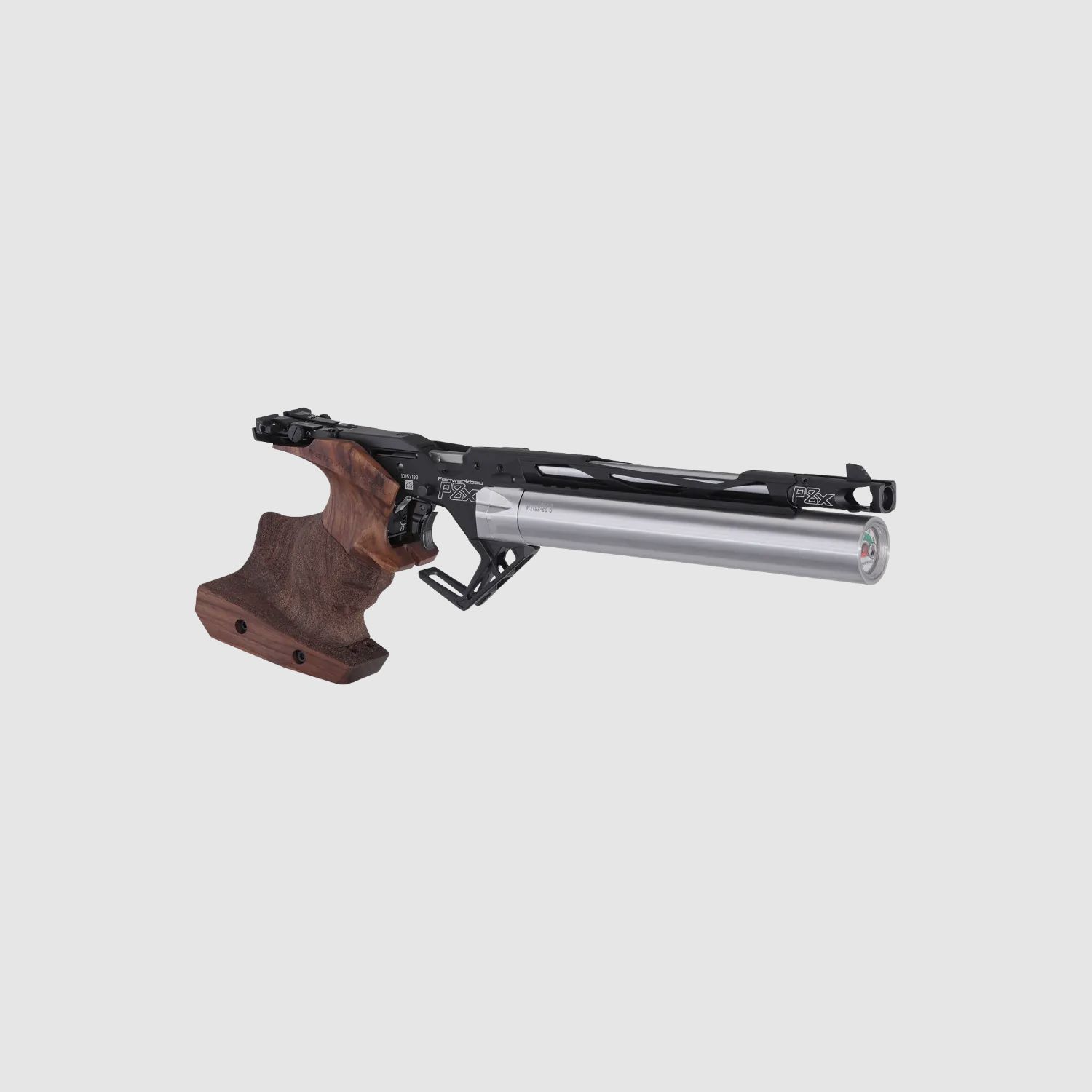 Feinwerkbau P8X Silver I Walnut Caliber 4.5mm