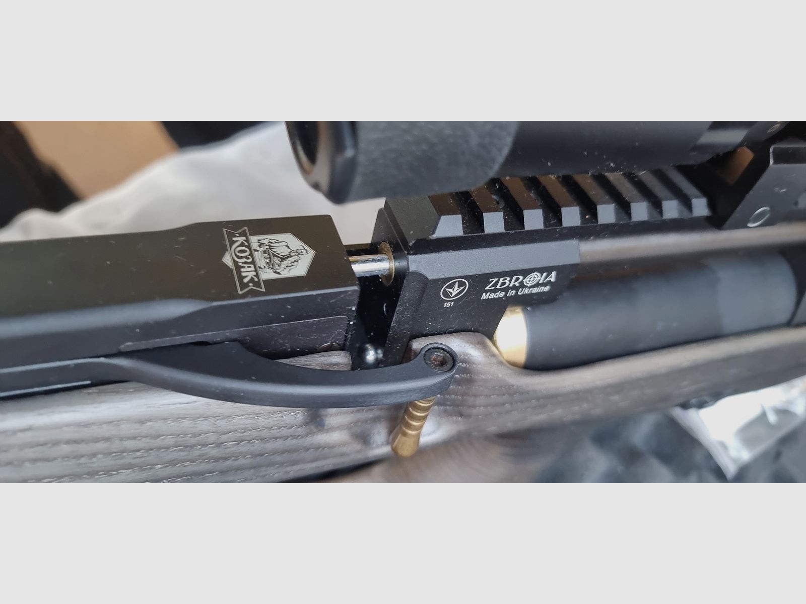 Reserviert Zbroia Kozak Pressluftgewehr Bullpulp mit  4 Magazinen, Pumpe usw