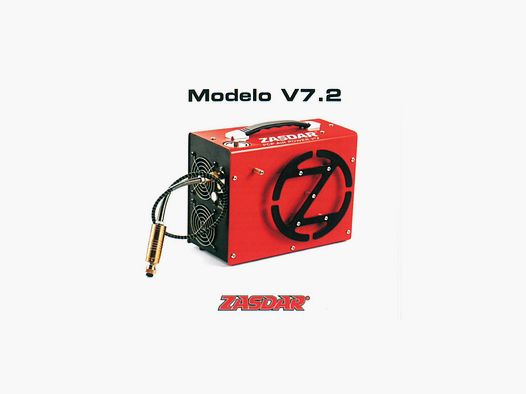 Elektrischer Kompressor für PCP ZASDAR V7.2. Automatische Abschaltung. 300 BAR. 12 v/220 v.