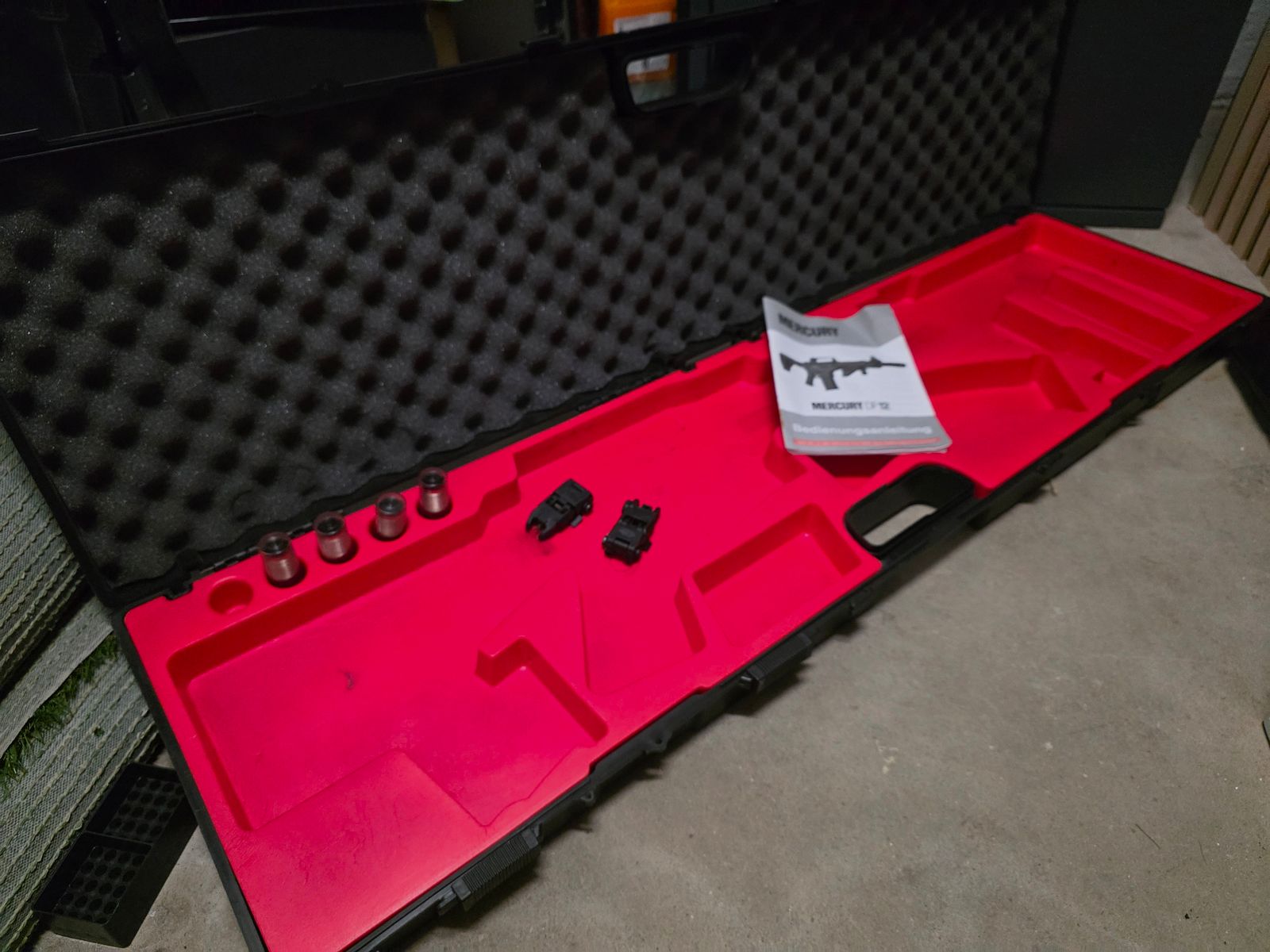 The weapon case Mercury DS 12 should also fit Derya MK 12.