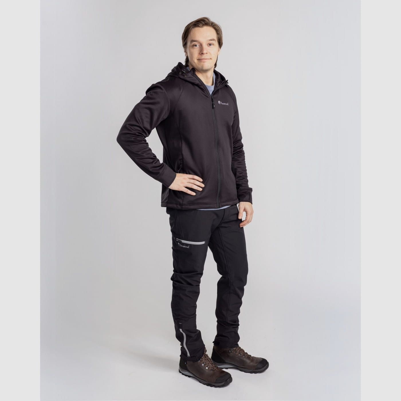Pinewood Finnveden Hoodie 5319 Zwart M, afbeelding 5 van 6