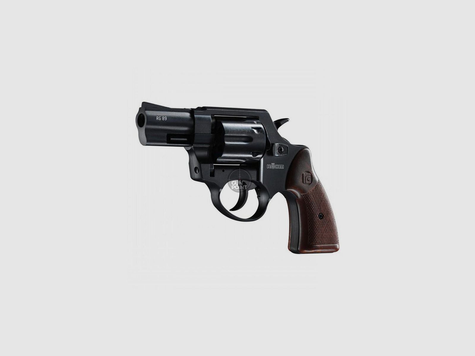 Schreckschuss - Gas Signal Revolver - RHM RG 89 - brniert