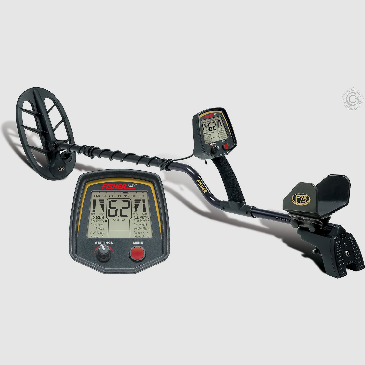 FISHER F75 Ltd 11″ DD – metal detector
