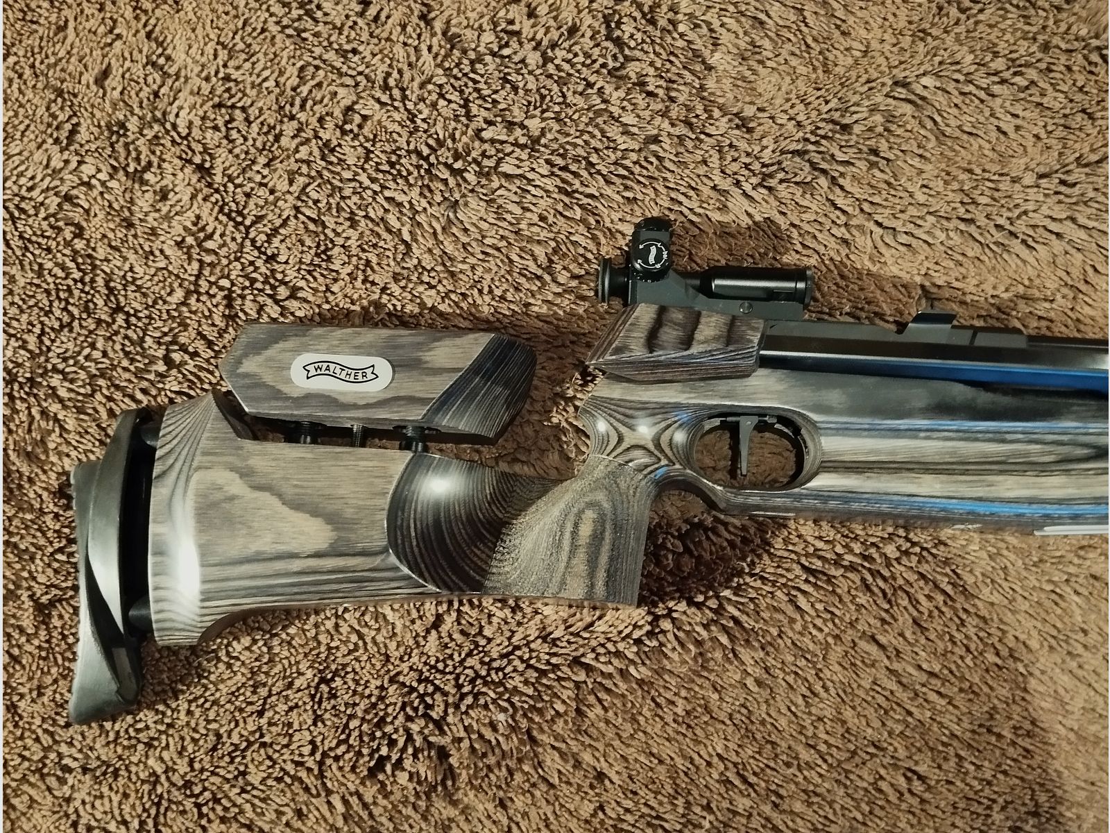 carabine à air comprimé en très bon état de Walther cal. 4,5 mm