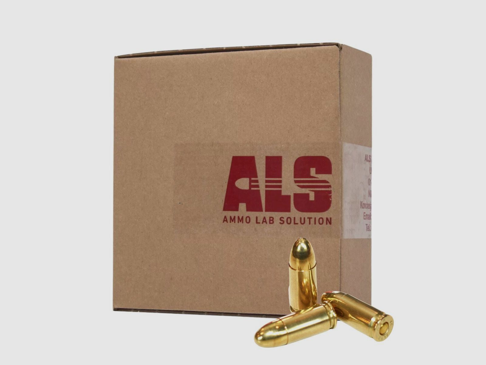 9x19 ALS FMJ 124gr/8g, zdjęcie 1 z 2