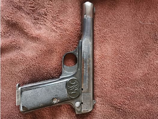 FN belge, calibre 7,65 mm avec étui