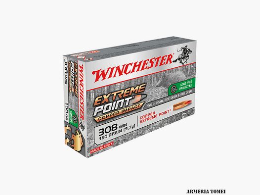 WINCHESTER – 308 WIN 150GR COPPER EXTREME POINT