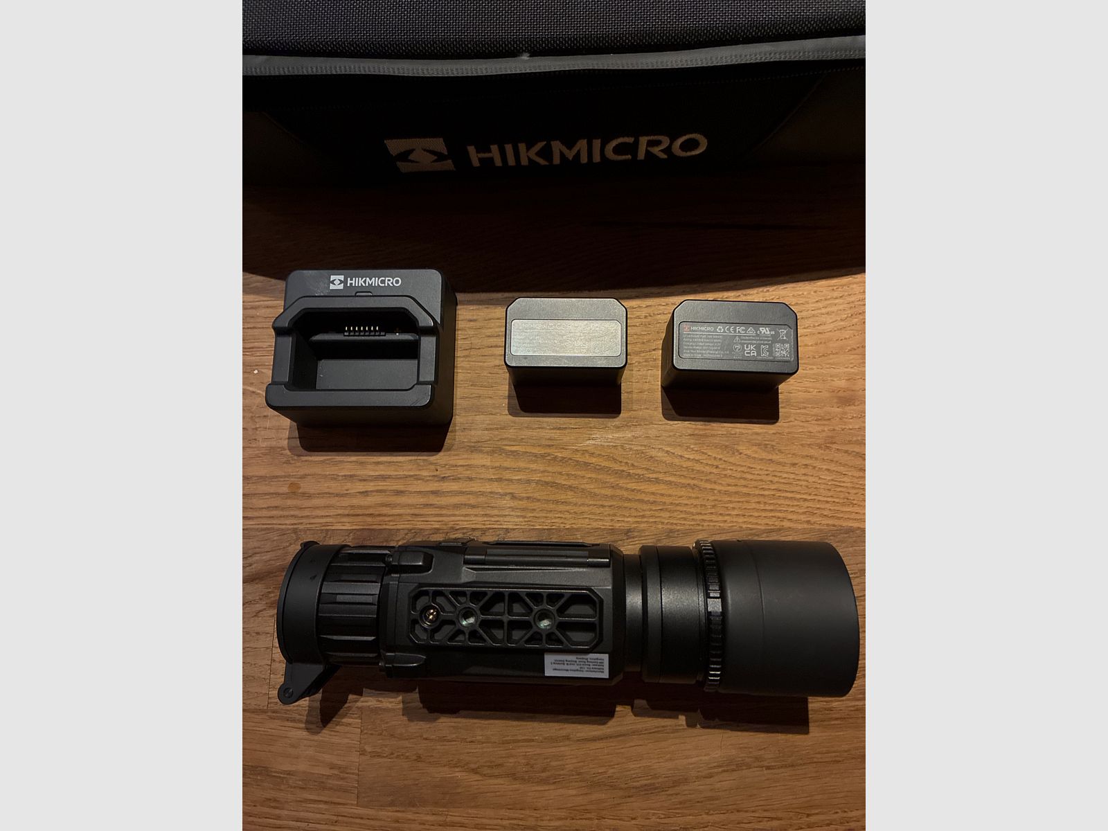 Hikmicro TE19C 2.0 avec adaptateur de serrage Rusan ARM52-56, image 6 sur 6