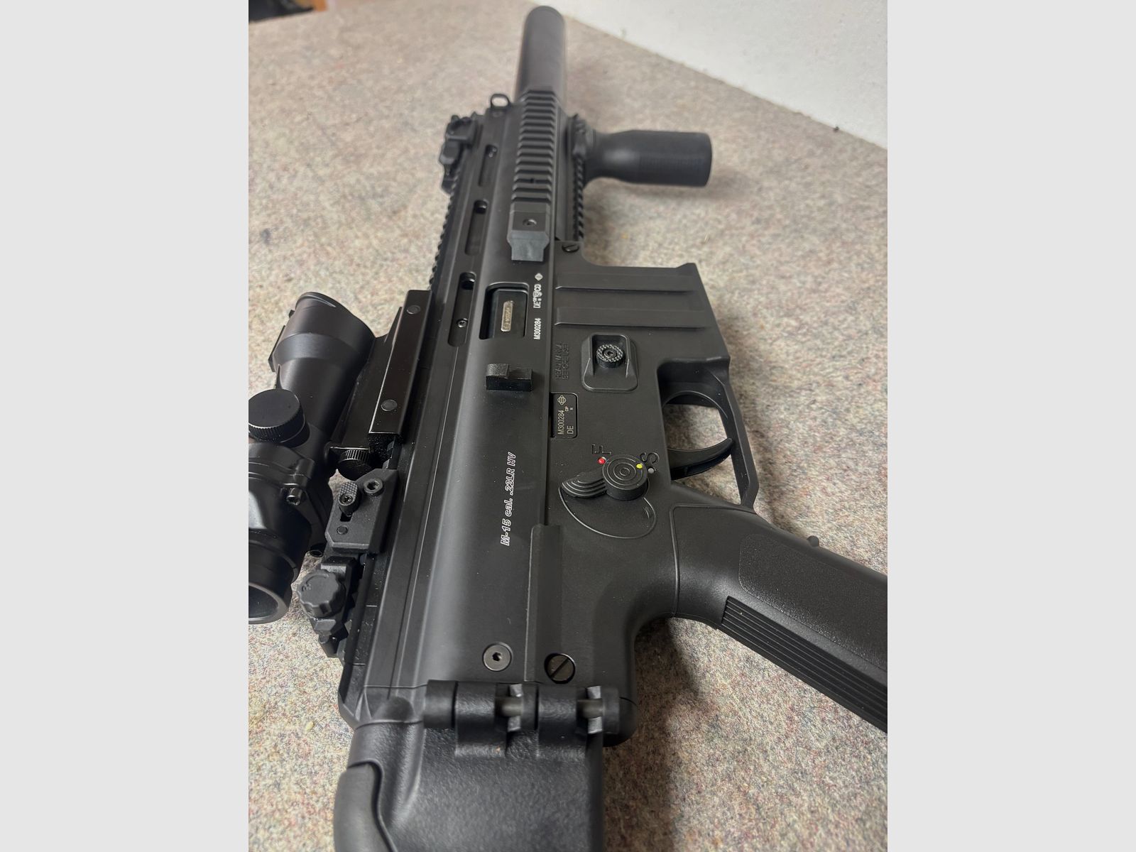 Mauser M15 SD semi-automatic rifle 22lr