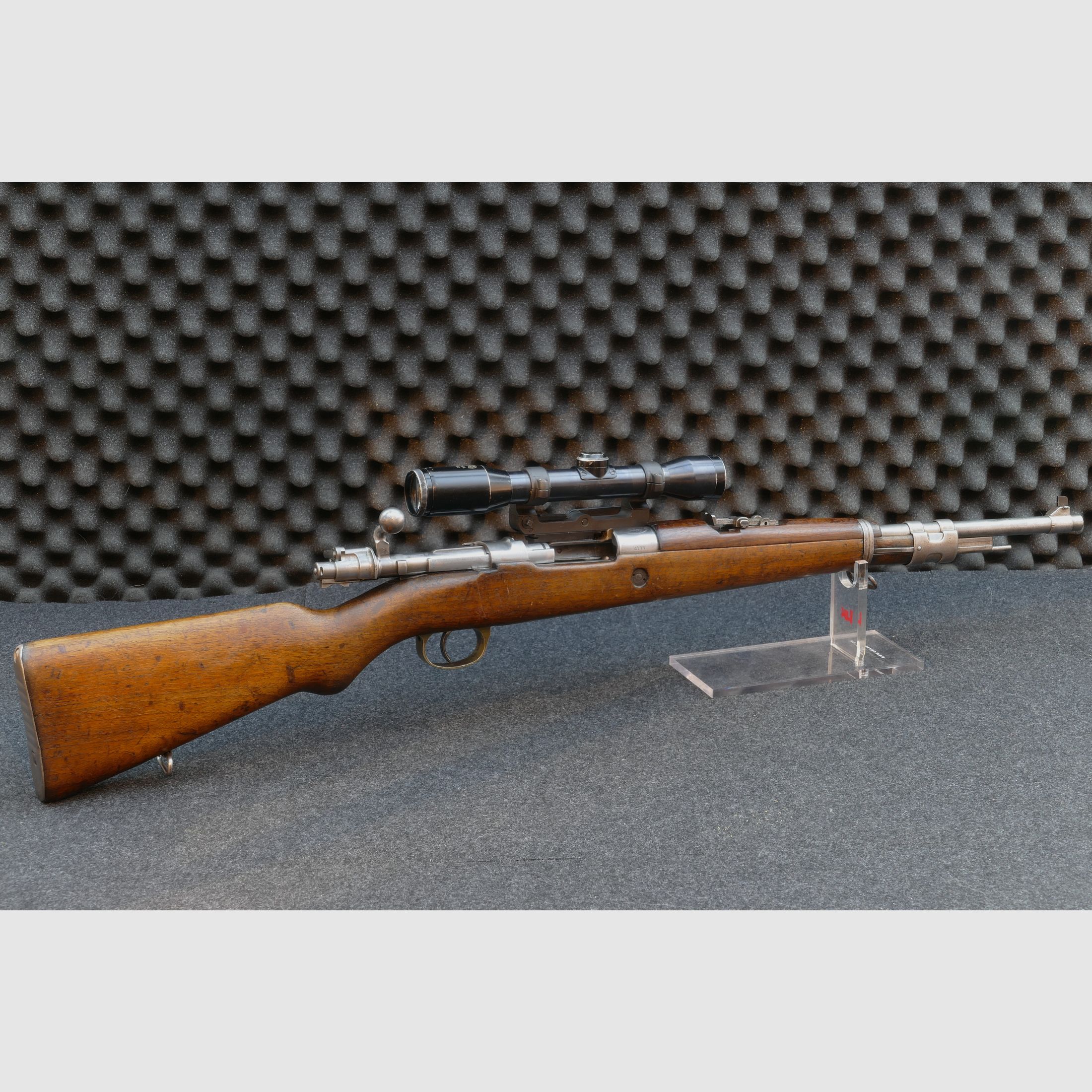 Kurzkarabiner Kurzgewehr „Kolumbien“ — FN-Typ, .30-06 Springfield, mit Seitenmontage