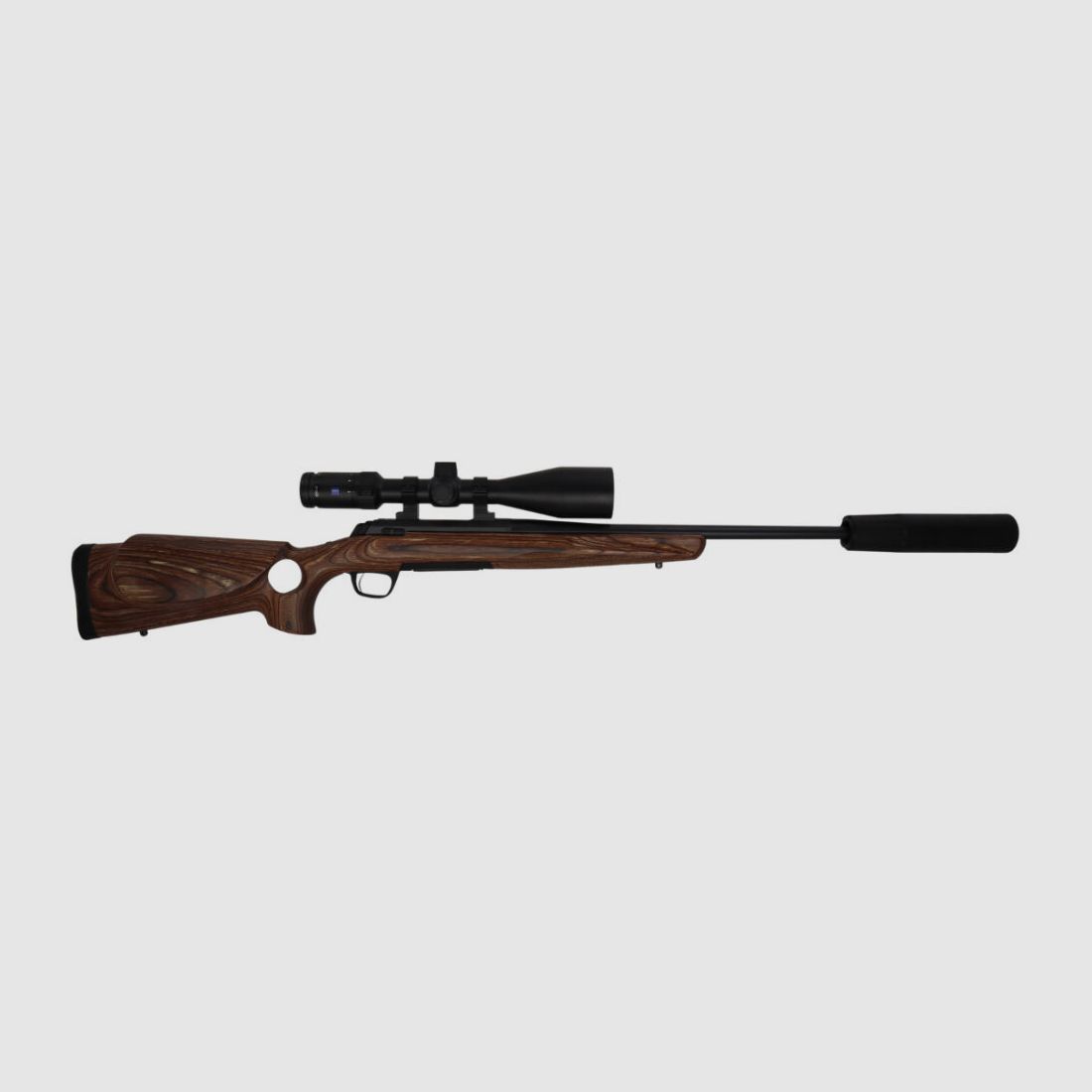 Browning LINKS- Paquete completo de repetidor: X-Bolt SF culata perforada | Zeiss ZF | silenciador | montado