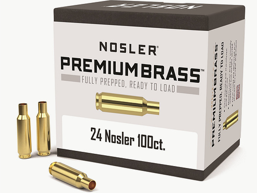 Étuis Nosler .24 Nosler. 100 pièces