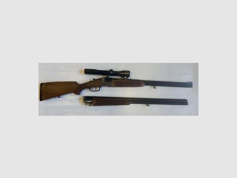 Heym Bock rifle, caliber 7x65 R; Zeiss 1.5-6x42