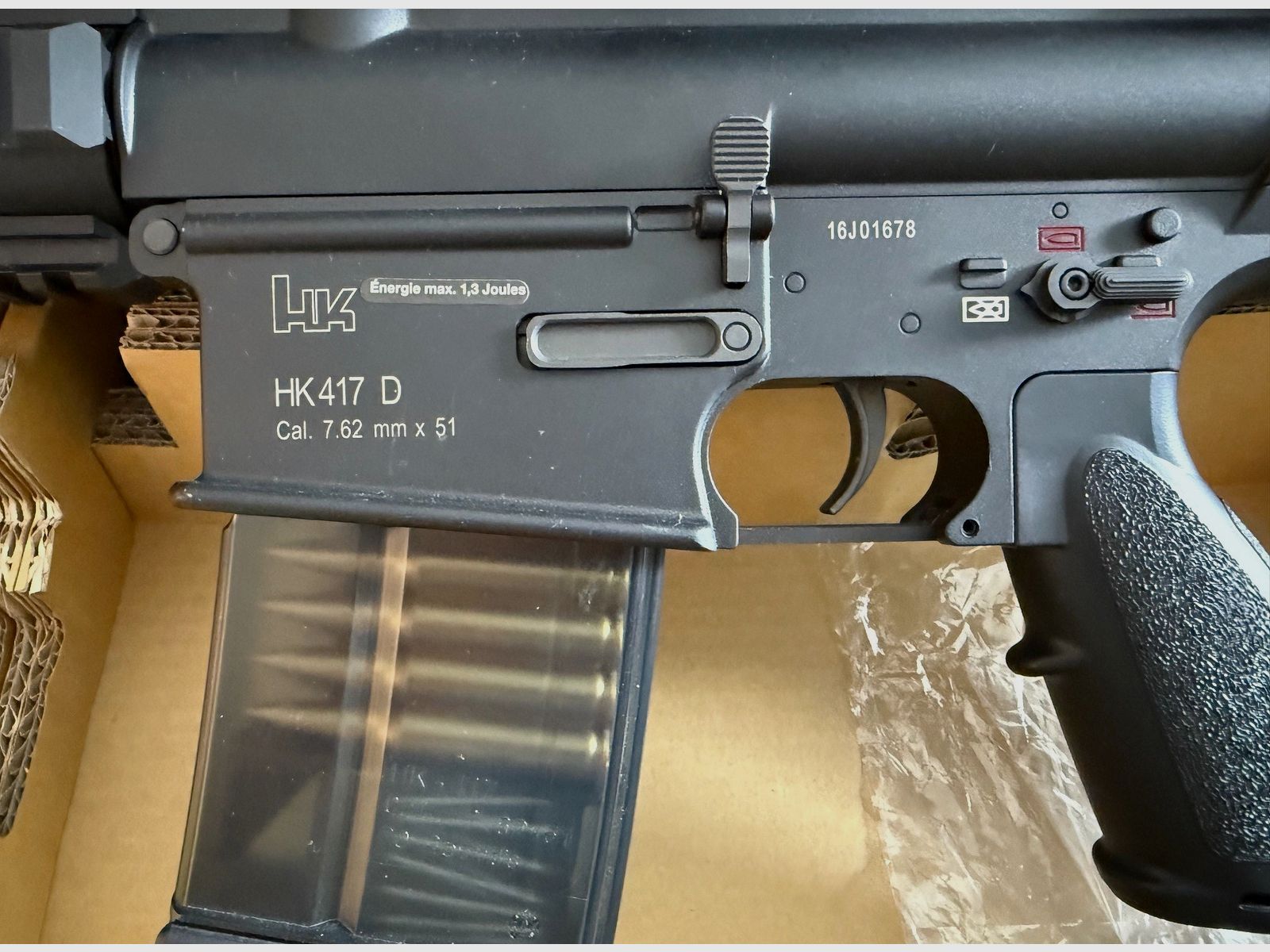 VFC Heckler & Koch HK471D S-AEG inkl. 4-12x50 Zielfernrohr beleuchtet Entfernungsmesser