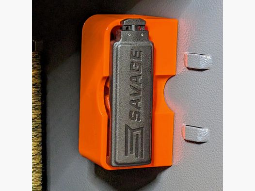 Magnetic magazine holder for Savage Predator Hunter magazines for gun cabinet - accessories for the gun cabinet