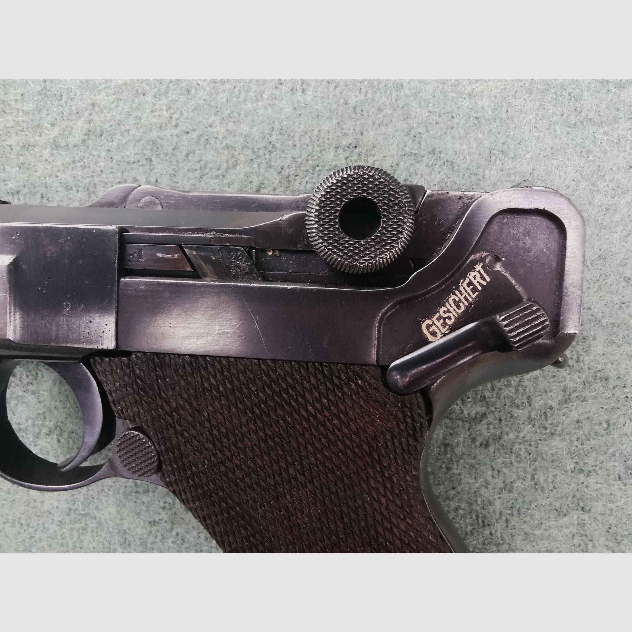 Pistole Mauser 08 DWM von 2016