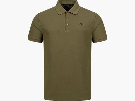 Męska Solid 25 Polo Shirt Ciemna Oliwka L