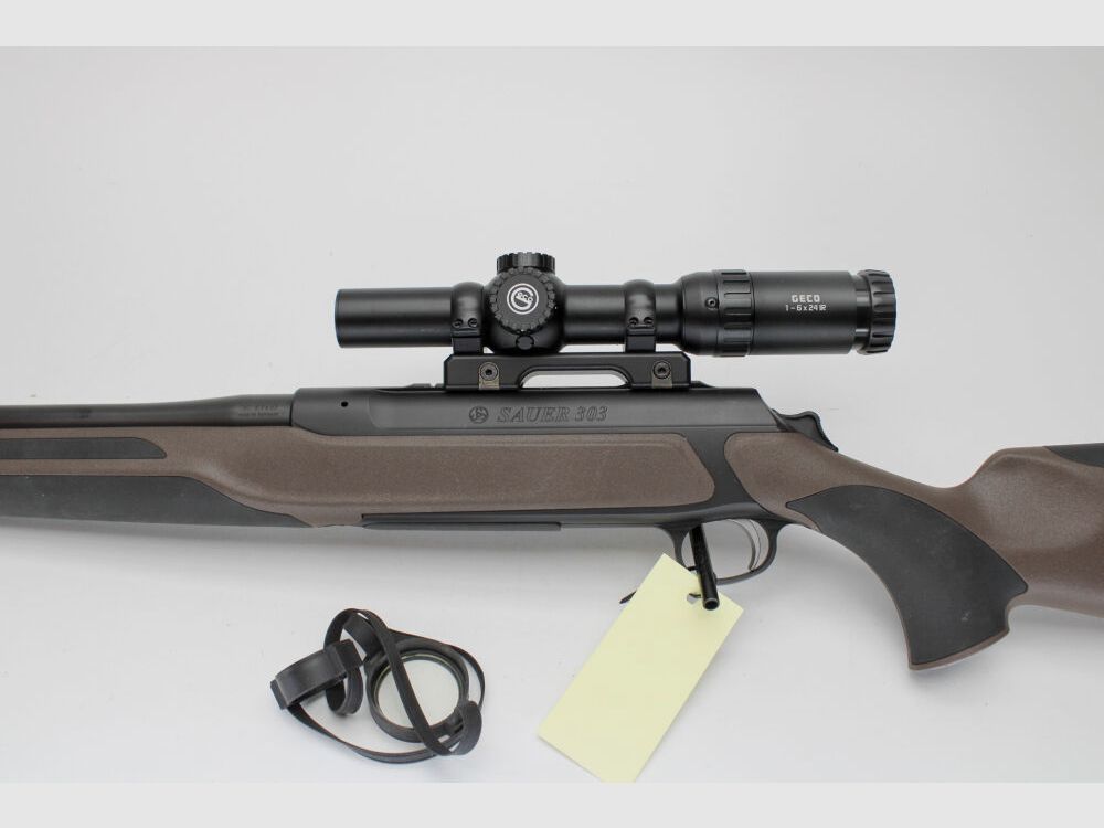 SL rifle Sauer 303 Classic cal. 9.3x62 with Geco 1-6x24 9.3x62