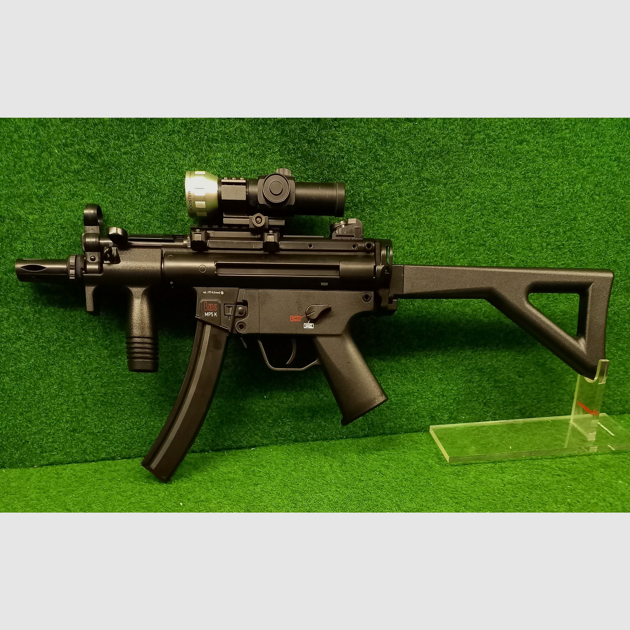CO2 H&K MP5 Airgun im Kaliber 4,5 mm Stahl BB