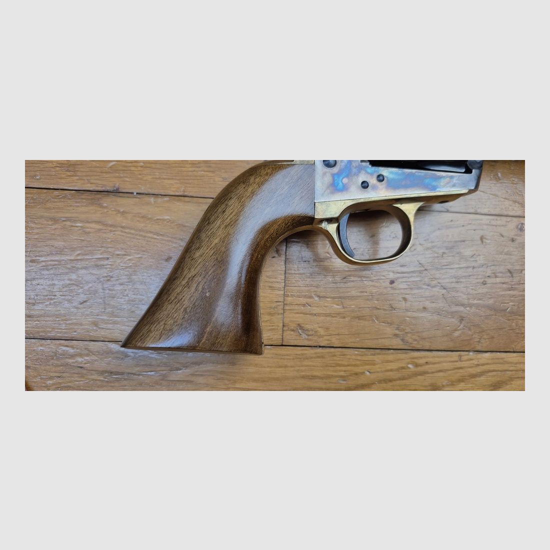 SAA 1873 de Ubert en 44-40 / 44 WCF – "Mod American Carbine" – Estado estético bueno (sin oxidación) Estado mecánico impecable – Pero mirilla "modificada" – Vendido por piezas aunque utilizable en el estado actual!, imagen 15 de 19