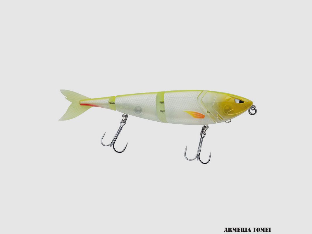 BERKLEY – ZILLA SWIMMER 190 WHITE CHARTREUSE 43g 19.0cm 0.5-1.5m