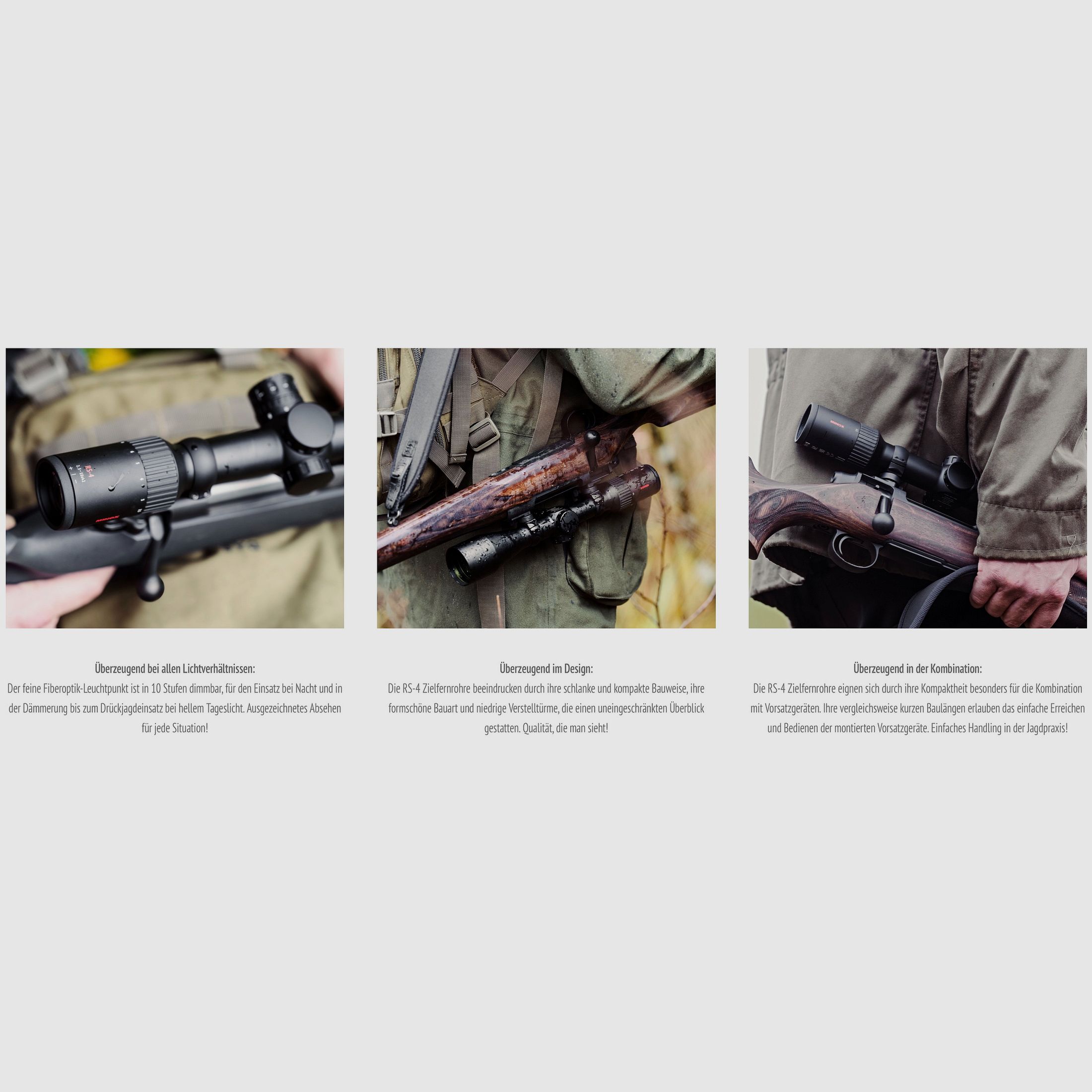 MINOX 80413878 riflescope RS-4 2.5-10x50 illuminated reticle 4 2 image plane RS4