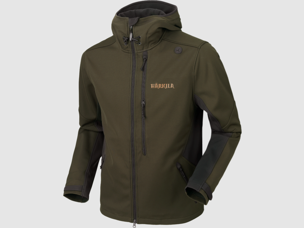 Härkila Lagan jacke Willow green/ Deep brown Größe: 46