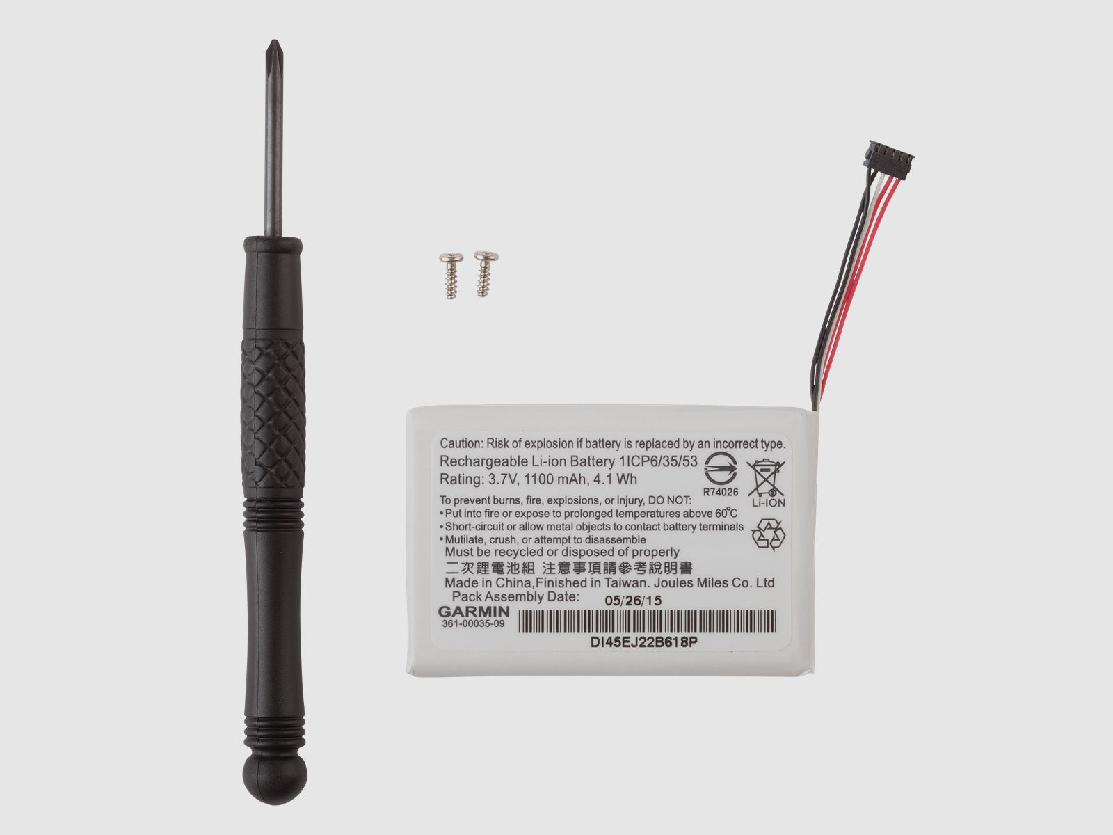 Batterie für Garmin mini T5