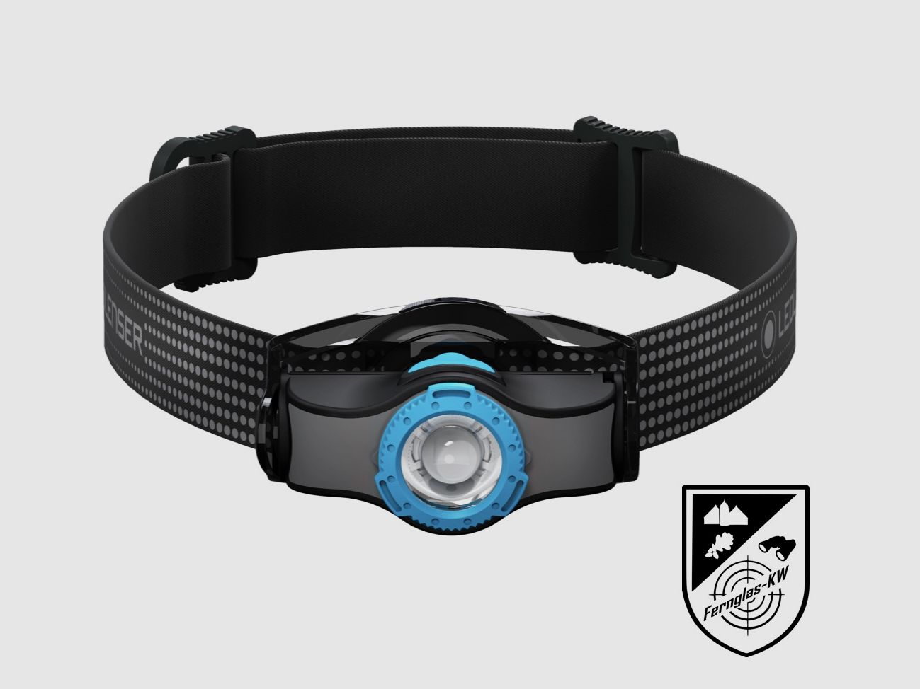 Ledlenser 502150 LED Kopflampe Stirnlampe MH3 Schwarz blau 200 Lumen
