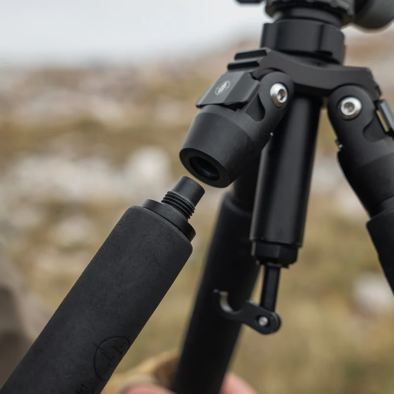 Spartan Precision Equipment Ascent Tripod™ Gen 2 Woodland mit Davros Pro Head™ und Trekkingstockgriffen, Bild 15 von 29