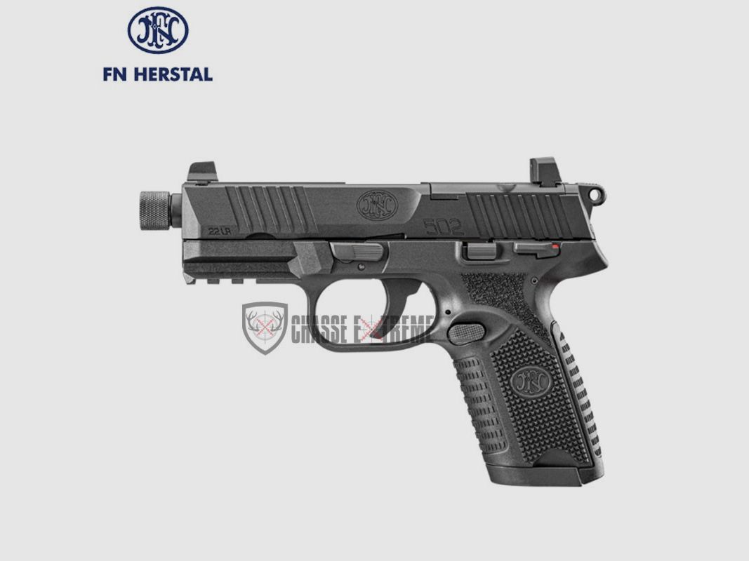 Pistole FN HERSTAL 502 Tactical Kal. 22 Lr Schwarz, Bild 2 von 5