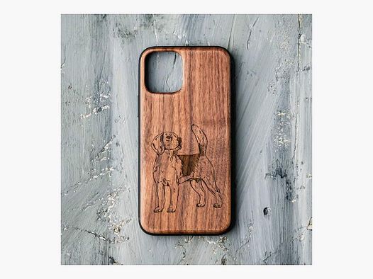 Holzwelt Cases Handyhülle Beagle