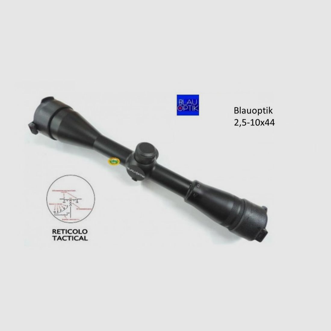 BLAUOPTIK 2,5-10X44 Absehen Tactical IS04