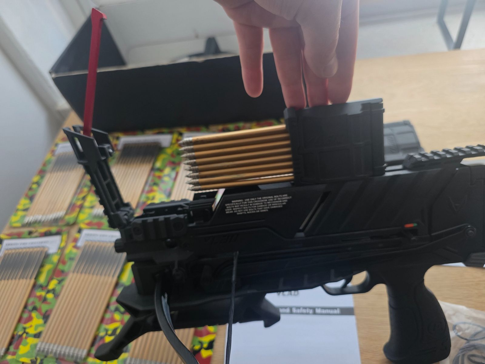 VLAD repeater/magazine crossbow used twice like new price negotiable, image 5 of 20