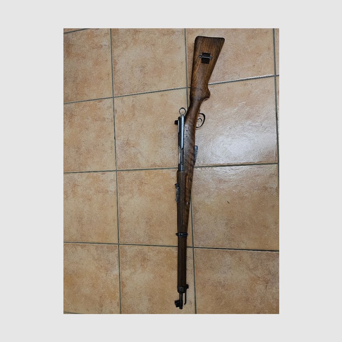 Steyr Mannlicher M95 8x56 – Historical repeating rifle with straight pull bolt, very good condition from estate.