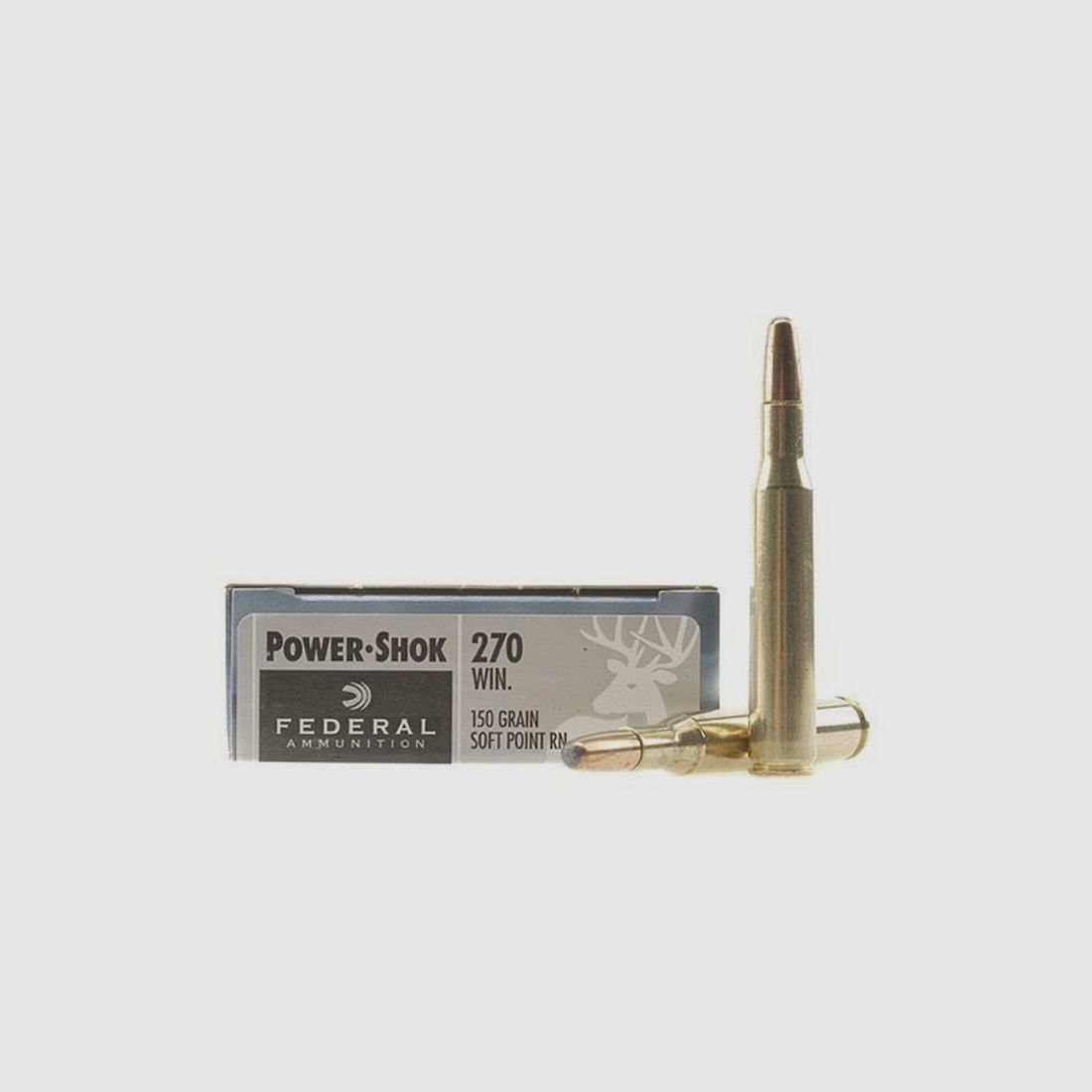 Federal Power-Shok .270 Win. 150GR JSP RN 20 cartridges