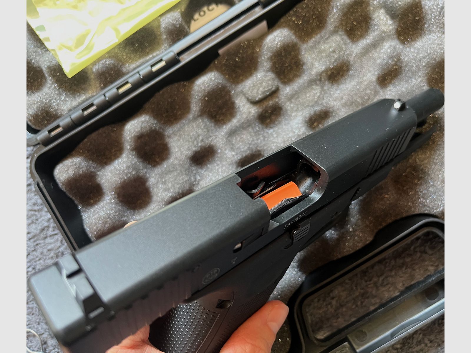 Glock Schreckschuss Pistole 17 Gen5 9mm PAK - Neuwertig