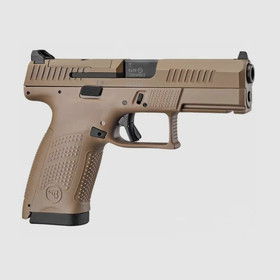 CZ CZ Pistole P-10 C OR FDE 9mmLuger, Optics Ready, SFA - Striker Fire Action