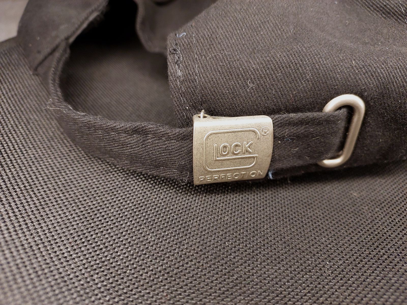 GLOCK Baseball Cap "Perfection" - Black/White - Official Merchandise