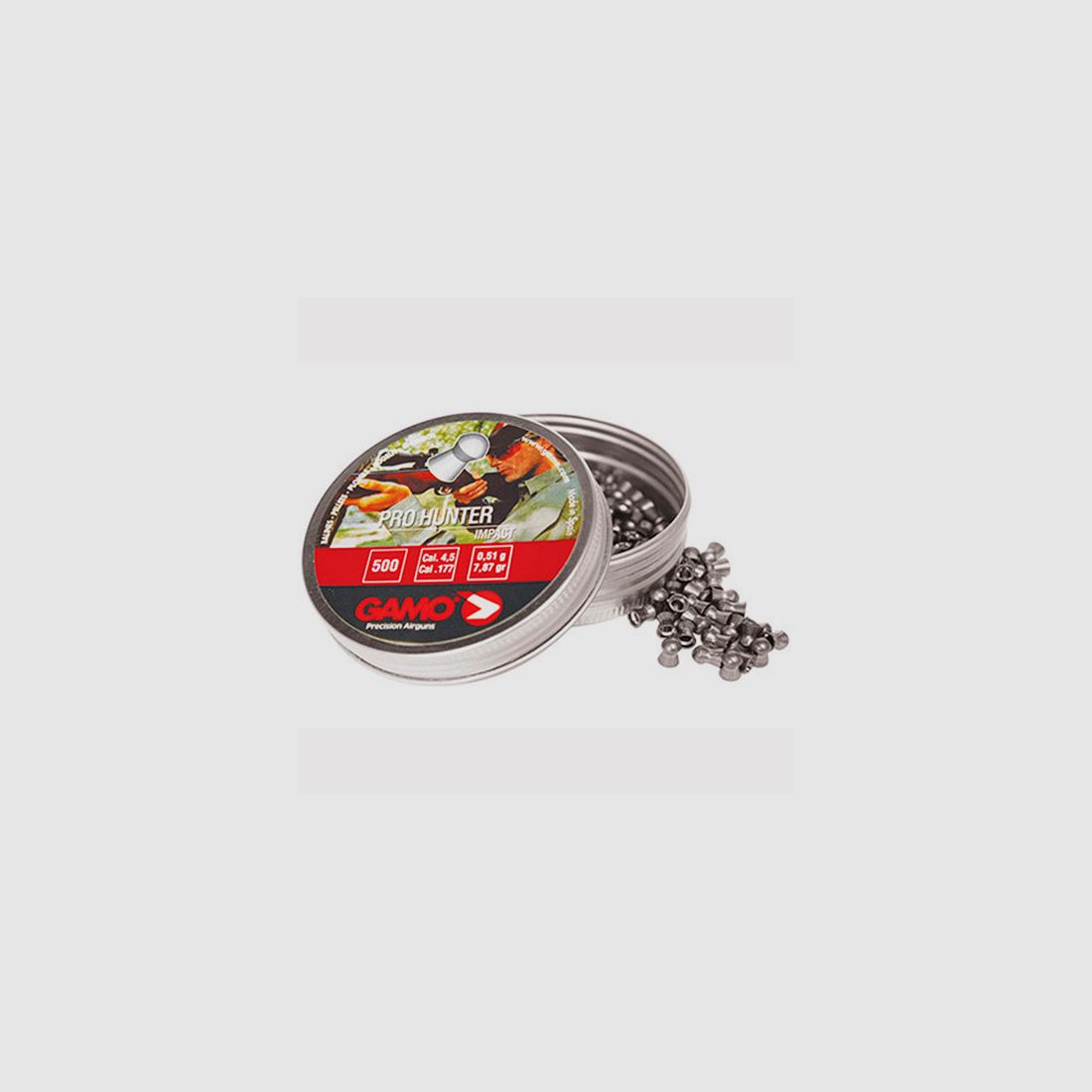 GAMO PRO-HUNTER Pallini cal. 4,5mm (250 pz), immagine 2 di 3