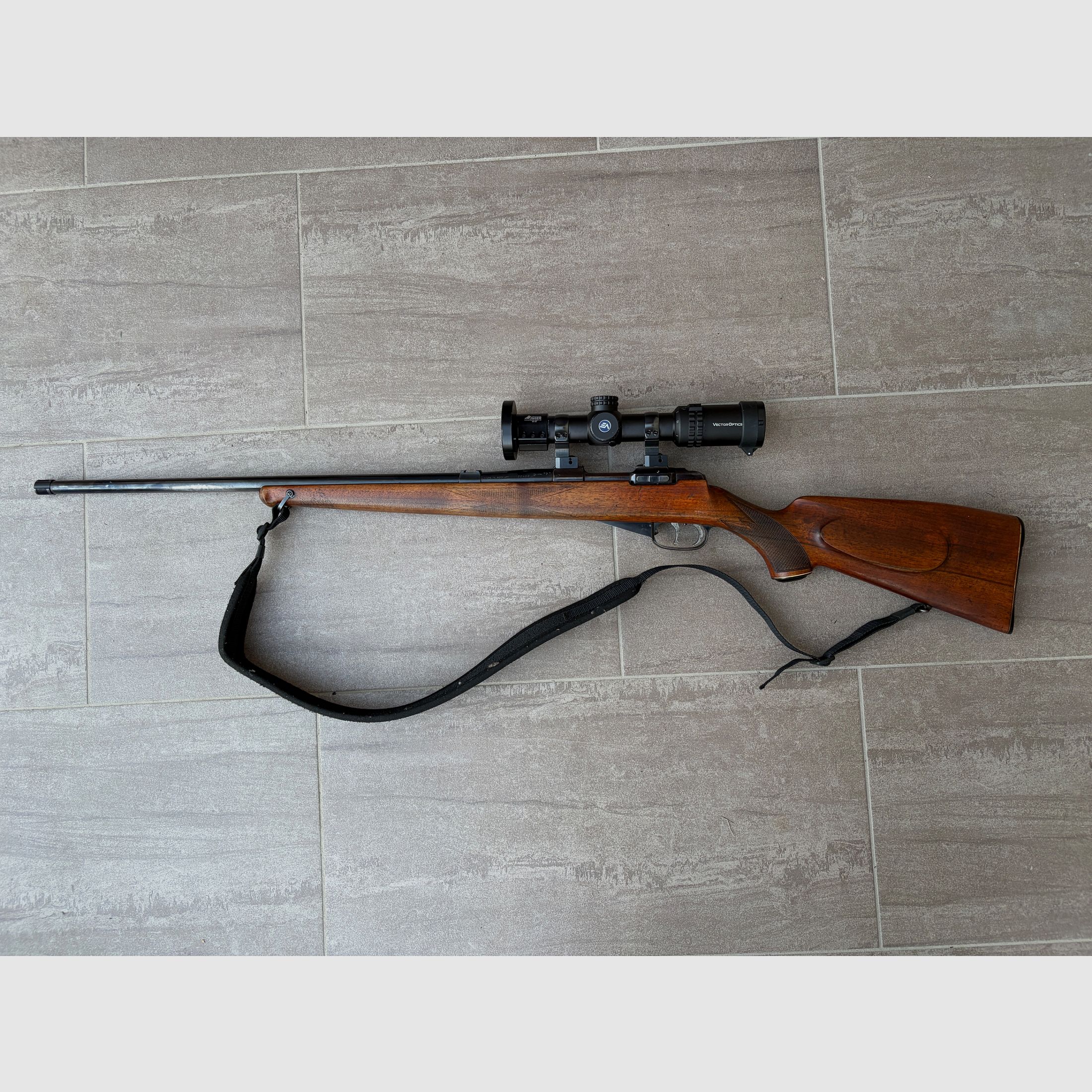 Krico Mod. 600 .222 Rem. with German set trigger – year of manufacture 1957 – collector's item, image 4 of 4