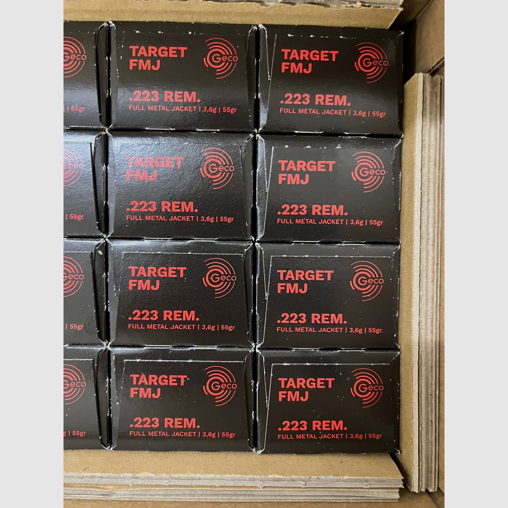 GECO Target .223 Rem. Vlm Target 3,6g/55grs.
