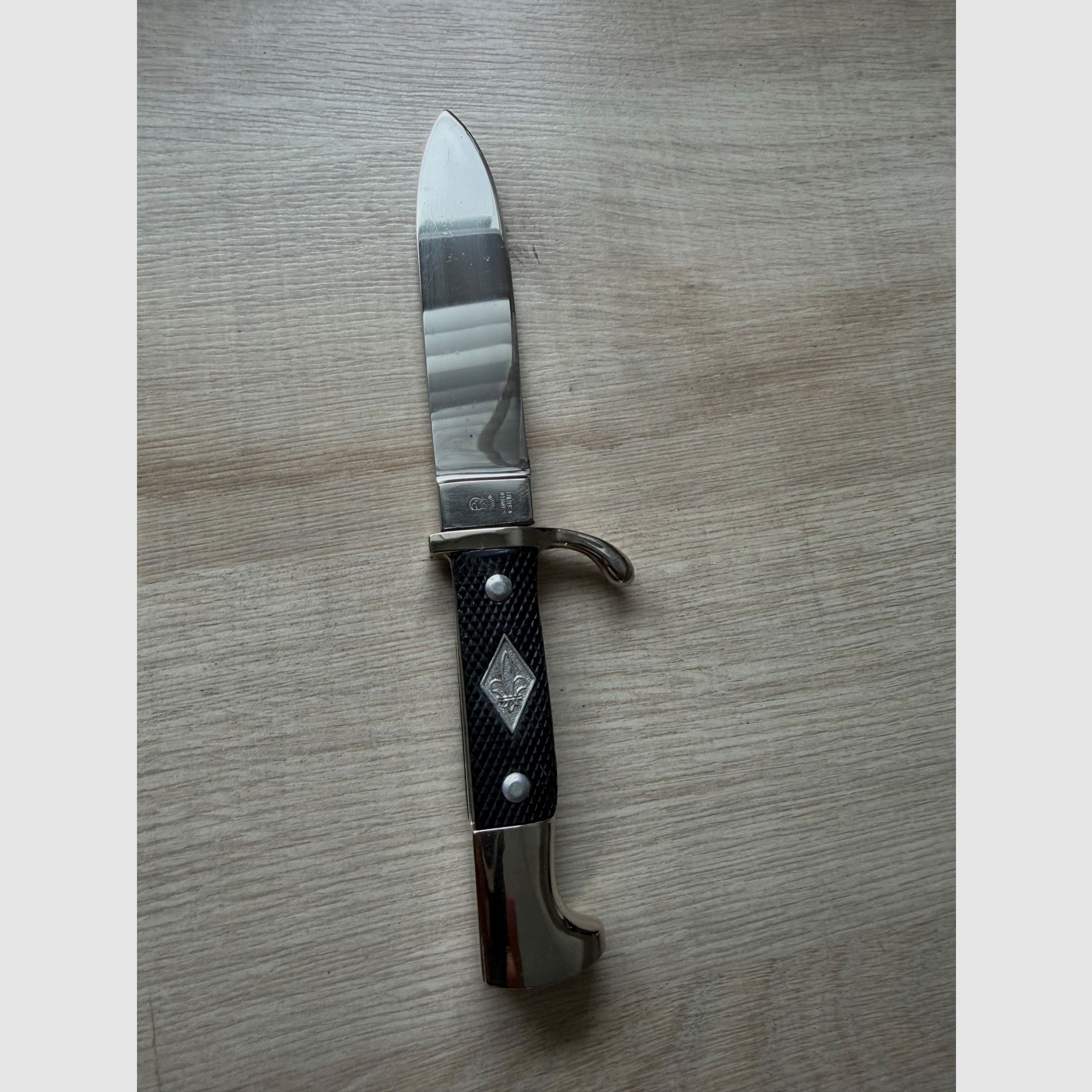 Anton Wingen Jr. Othello Solingen very rare travel knife, image 4 of 4