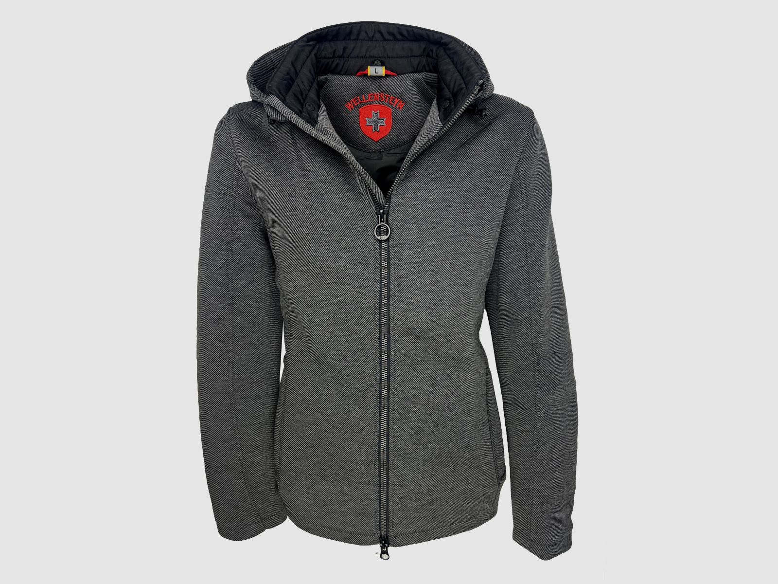 WELLENSTEYN Sarasota Hombres Gris oscuro mezclado Negro